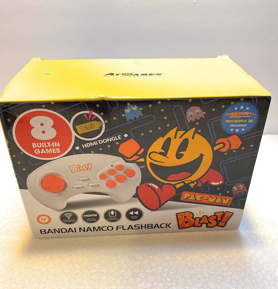BANDAI NAMCO FLASHBACK HDMI ゲーム機 Amazon.com: Bandai Namco Flashback Blast! comes with an HDMI